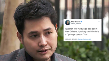 Left-wing writer claims he confronted journalist Andy Ngo, but Ngo says it was another Asian man