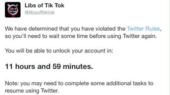 Libs of Tik Tok responds to second Twitter suspension hours after reinstatement: 'The left feels threatened'