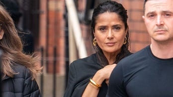 Salma Hayek seen on ‘Magic Mike’s Last Dance’ set