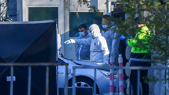 Russian embassy in Romania has gate rammed by car with flammable substances