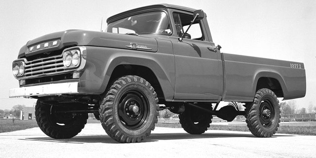 The 1959 F-Series introduced a four-wheel-drive option.