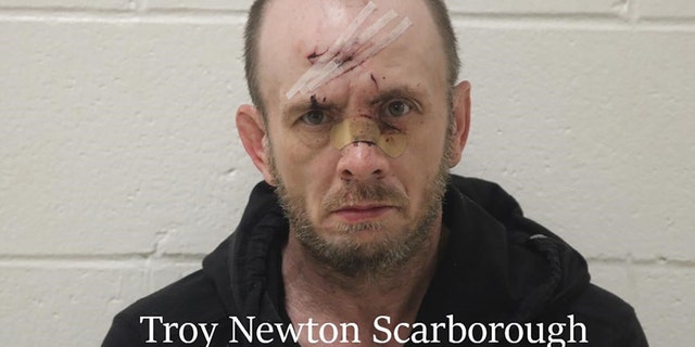 Troy Newton Scarborough has been charged with murdering his wife Saturday, April 30, after he initially told officers that his wife committed suicide. (Troy Newton Scarborough/Source: Jones County Sheriff's Office)