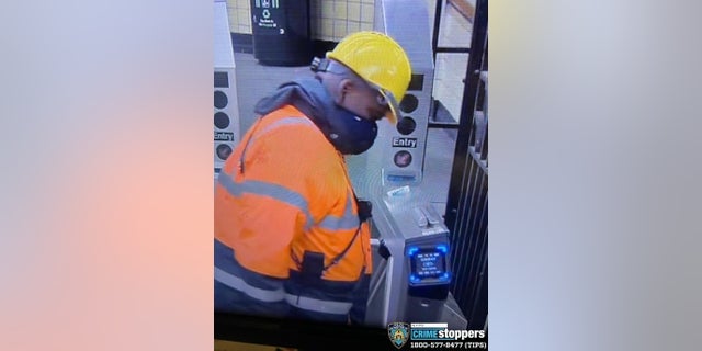 Police released these surveillance images showing Frank James entering the Kings HIghway subway station in Gravesend, Brooklyn, shortly before the attack on a Manhattan-bound N train in Sunset Park Tuesday morning.