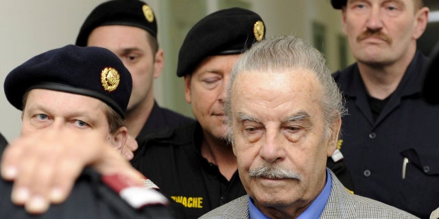 Defendant Josef Fritzl arrives for the last day of his trial at the court of law in Sankt Poelten in Austria's province of Lower Austria March 19, 2009.