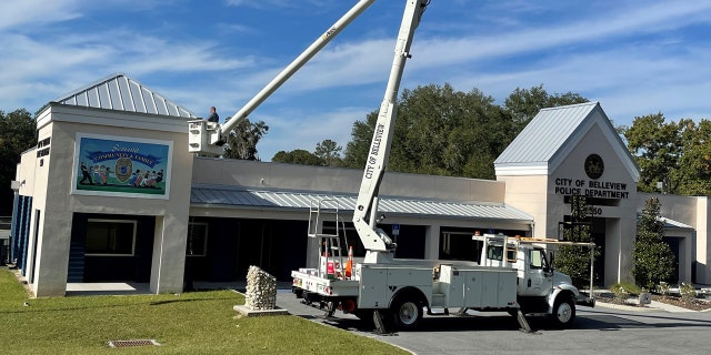 The Belleview Police Department building on December 3, 2021