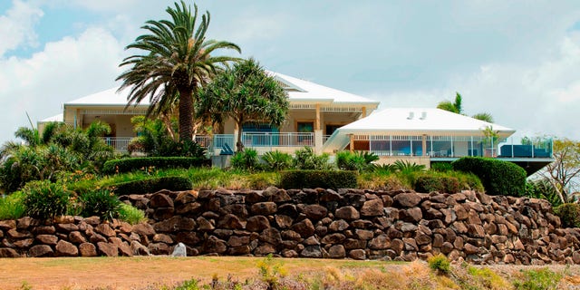 Pictured is the resort-style mansion in Australia where Johnny Depp and Amber Heard lived while Depp filmed "The Pirates of the Caribbean" in Queensland.