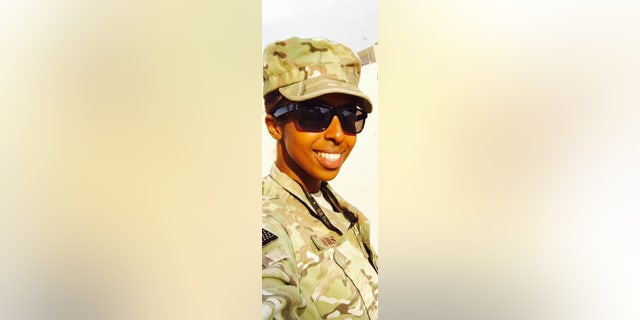 Amal Torres serving in the United States Air Force