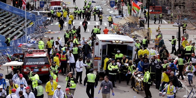 Boston Marathon bombing.