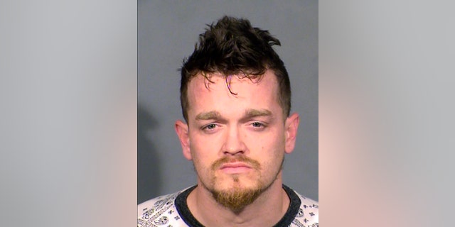 This booking photo provided by Clark County Detention Center shows Brandon Lee Toseland, of Las Vegas, following his arrest on murder and kidnapping charges, Feb. 22, 2022.