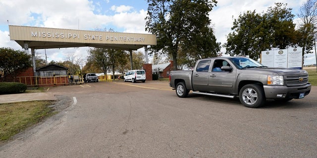 The front gate of the Mississippi State Penitentiary in Parchman, Miss.issippi. The Justice Department says it has found "severe, systemic" problems at the facility.