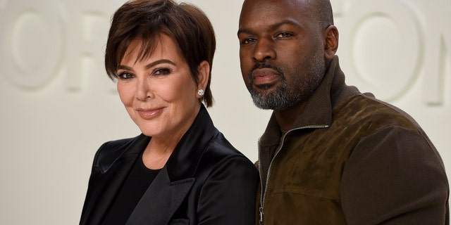 Kris Jenner, left, and Corey Gamble appear at the Tom Ford show during NYFW Fall/Winter 2020 Feb. 7, 2020, in Los Angeles. Gamble testified Wednesday in a lawsuit brought by Blac Chyna against Jenner, Kim Kardashian, Khloé Kardashian and Kylie Jenner alleging they conspired to get her show, "Rob & Chyna," canceled and ruin her reality TV career.