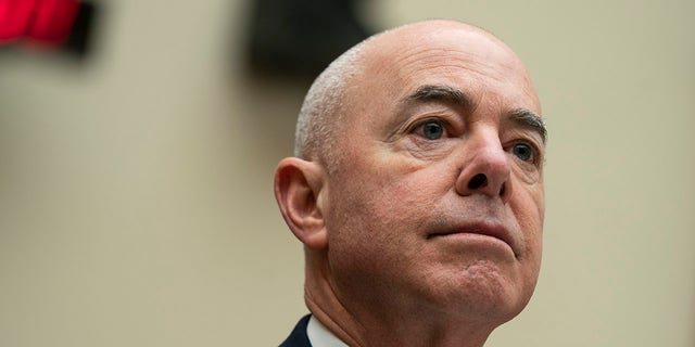 FILE – Homeland Security Secretary Alejandro Mayorkas testifies before the House Judiciary Committee, on Capitol Hill, Thursday, April 28, 2022, in Washington. 