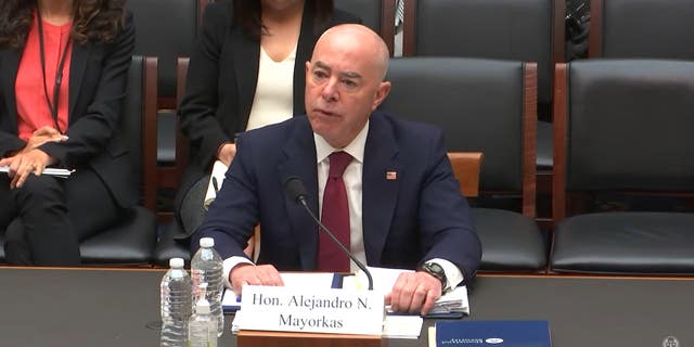 DHS Sec. Alejandro Mayorkas. (House Oversight Committee)