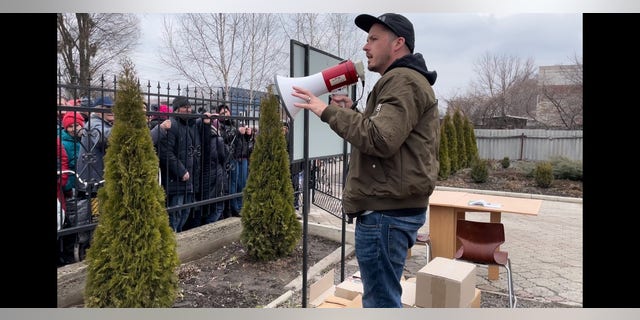 Andrew Moroz is a Ukrainian-born priest in Lynchburg, Virginia. In April 2022, he traveled to Ukraine to provide assistance.