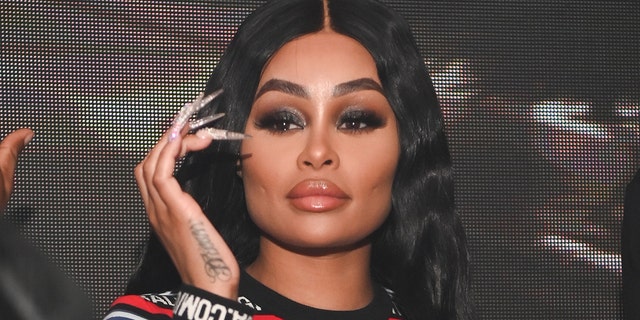 Blac Chyna attends Chaos Tuesdays at Red Martini on Aug. 17, 2021, in Atlanta, Georgia.