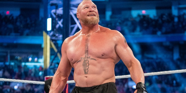 Brock Lesnar could be the undisputed champion by Sunday night.