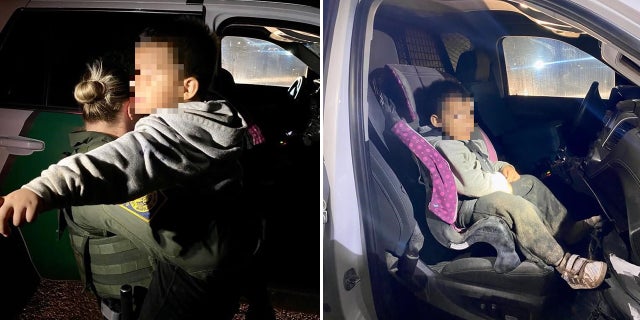 The two-year-old boy was not with any family members when border agents discovered him traveling with a group of 38 illegal immigrants near the Rio Grande and Roma, Texas, early Tuesday.