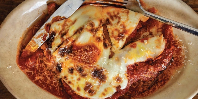 A memorable chicken parmesan recipe from the new book,