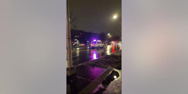 An NYPD van struck and killed a pedestrian in Brooklyn Thursday night, police have confirmed.