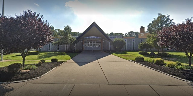 Colonia High School entrance. 