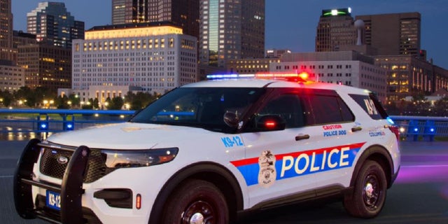 A Columbus Division of Police cruiser. A jury failed to reach a verdict in the trial of a former Columbus, Ohio police officer accused of killing a woman during a prostitution bust, prompting a jury to declare a mistrial. 