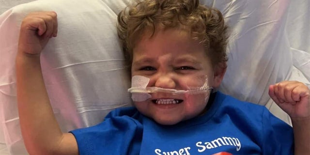 Sammy was born at Cincinnati Children’s Hospital on April 23, 2018. Immediately, Sammy underwent a 12-hour open heart surgery and stayed at the hospital for the first seven or eight months of his life, Jones said. 