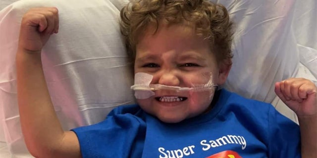 Sammy was born at Cincinnati Children’s Hospital on April 23, 2018. Immediately, Sammy underwent a 12-hour open heart surgery and stayed at the hospital for the first seven or eight months of his life, Jones said. 