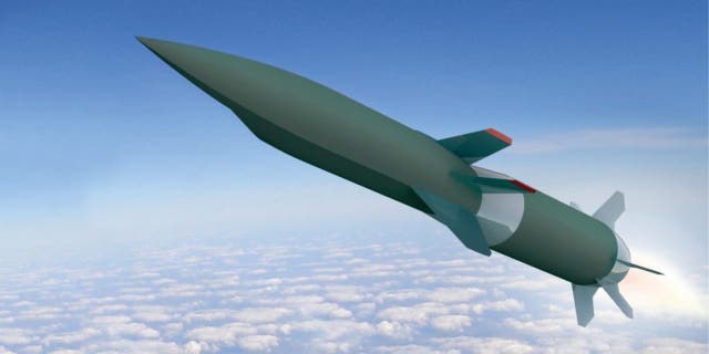 Artist’s concept of Hypersonic Air-breathing Weapons Concept (HAWC) vehicle