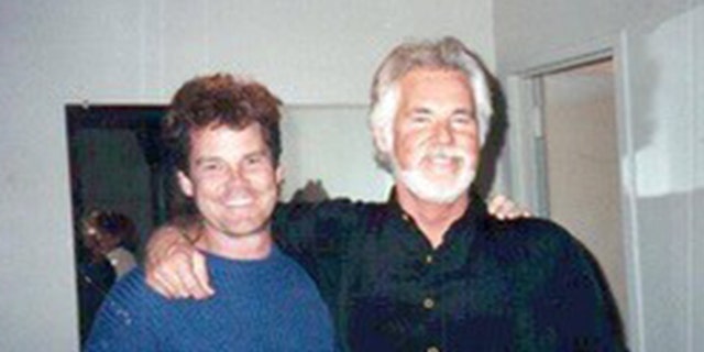 Dann Rogers (left) described his uncle Kenny Rogers as one of his heroes.