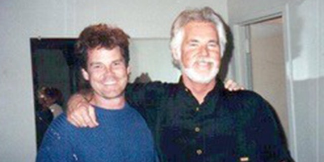 Dann Rogers (left) described his uncle Kenny Rogers as one of his heroes.