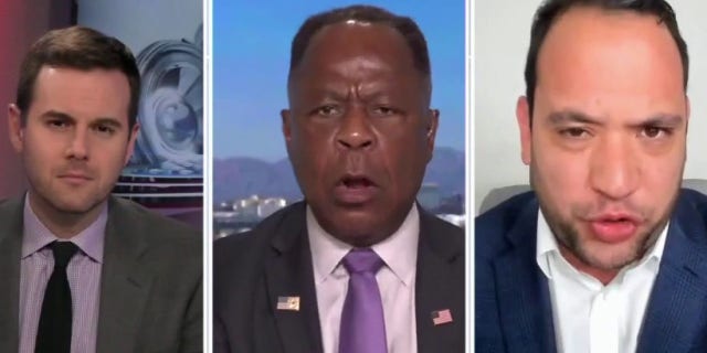 Leo Terrell and Jose Aristimuno spar on Fox News.