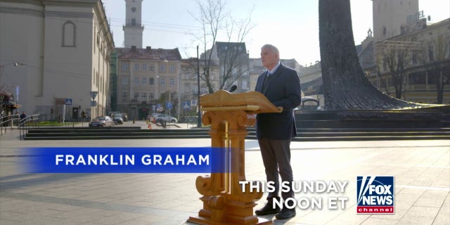 Samaritan's Purse president Franklin Graham gives an Easter Sunday sermon from Ukraine on Fox News and Fox Nation. 