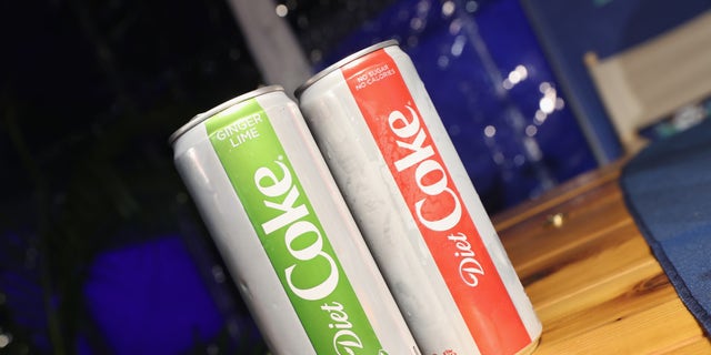 These Diet Coke flavors hit the shelves in 2018 and contain the artificial sweetener acesulfame potassium or "Ace-K," which is a high-intensity sweetener that is 200 times sweeter than sugar. Ace-K is often used in diet sodas, alcohol, tabletop sweeteners, dairy products, jelly, deserts, baked goods, and toothpaste and mouthwash. 