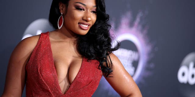 Megan Thee Stallion participates in the 2019 American Music Awards in November 2019.