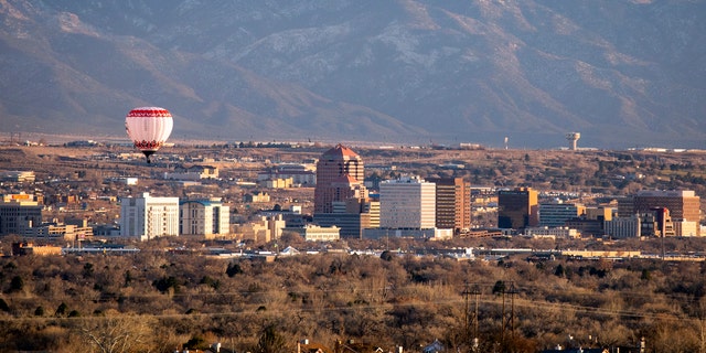 File photo of downtown Albuquerque, New Mexico after four people were stabbed over the weekend.