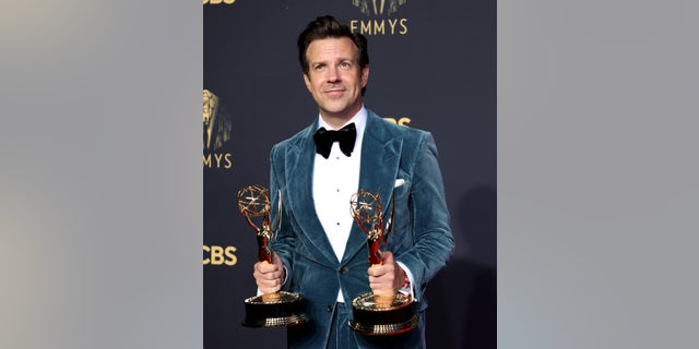 Sudeikis took home two Primetime Emmy Awards in 2021 for outstanding comedy series and lead actor for his role as the fun-loving soccer coach in the Apple TV+ series "Ted Lasso."