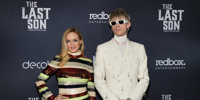 Heather Graham and Machine Gun Kelly starred in "The Last Son," which was released in December.