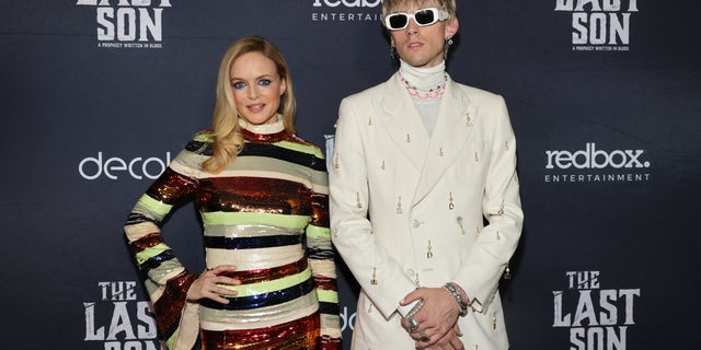 Heather Graham and Machine Gun Kelly starred in "The Last Son," which was released in December.