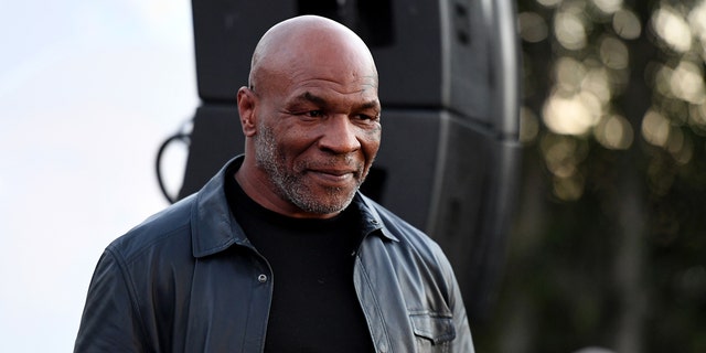 Former professional boxer Mike Tyson attends the Operation Smile and The Kind Music Academy Celebration of Smiles event hosted by Dionne Warwick on her 81st birthday on December 12, 2021 in Malibu, California. 