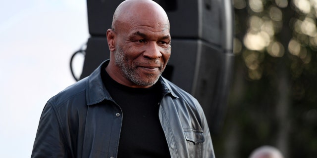 Former professional boxer Mike Tyson attends Celebration of Smiles Event hosted by Dionne Warwick on her 81st Birthday on December 12, 2021 in Malibu, California. 