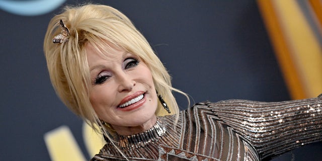 Dolly Parton attends the 57th Academy of Country Music Awards on March 07, 2022 in Las Vegas, Nevada.