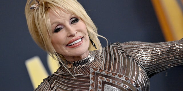 Dolly Parton attends the 57th Academy of Country Music Awards on March 07, 2022 in Las Vegas, Nevada.