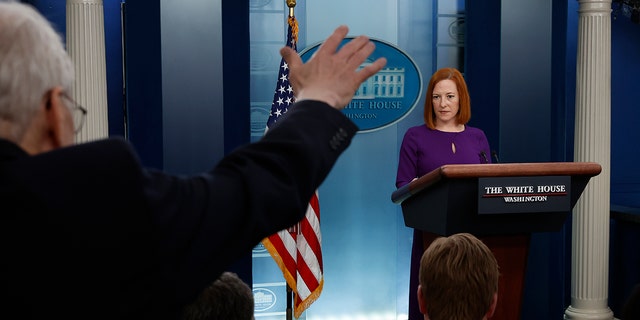 Psaki fielded questions about the ongoing war in Ukraine, the visit to the White House by former President Barack Obama, the confirmation process for Judge Ketanji Brown Jackson and other topics.
