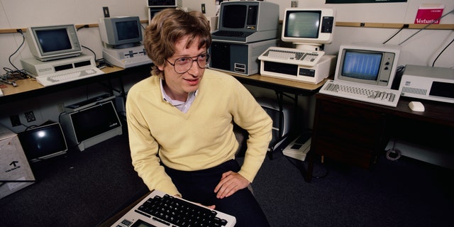 Microsoft co-founder Bill Gates is pictured on Sept. 1, 1983. (Photo by © Doug Wilson/CORBIS/Corbis via Getty Images)