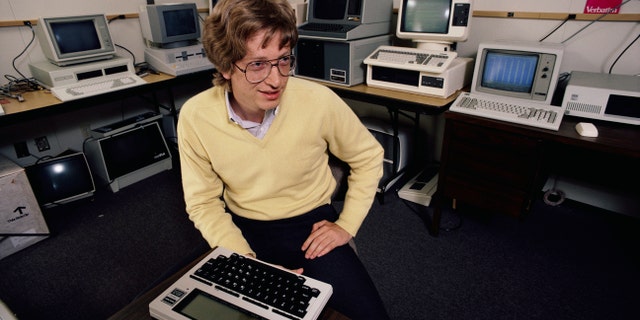Microsoft co-founder Bill Gates is pictured on Sept. 1, 1983. (Photo by © Doug Wilson/CORBIS/Corbis via Getty Images)
