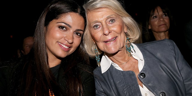 Camila Alves McConaughey with her mother-in-law Kay McConaughey at a concert in Austin, Texas.