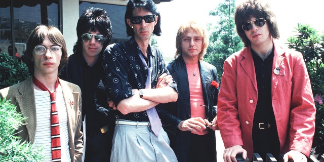 The Cars 1978. From left: Greg Hawkes, David Robinson, Ric Ocasek, Benjamin Orr and Elliot Easton.
