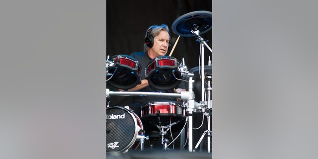 David Robinson of the Cars performs during Lollapalooza 2011 at Grant Park Aug. 7, 2011, in Chicago, Ill. 