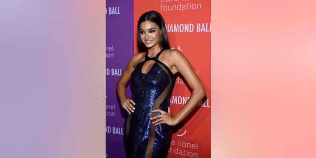Kelly Gale attends Rihanna's 5th Annual Diamond Ball for The Clara Lionel Foundation on Sept. 12, 2019, in New York City.