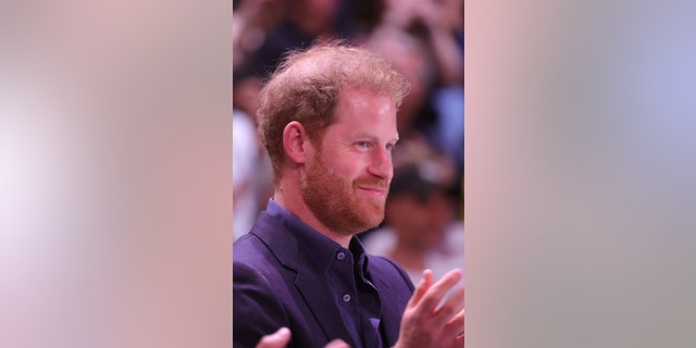 Prince Harry joked about going bald.